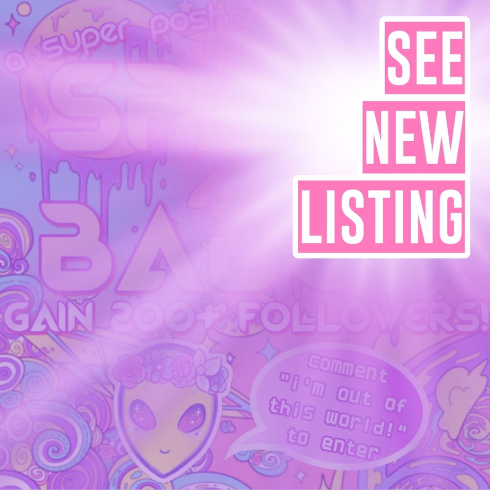 🌠 Unlike & like NEW SPACE BABES listing! ✌👽